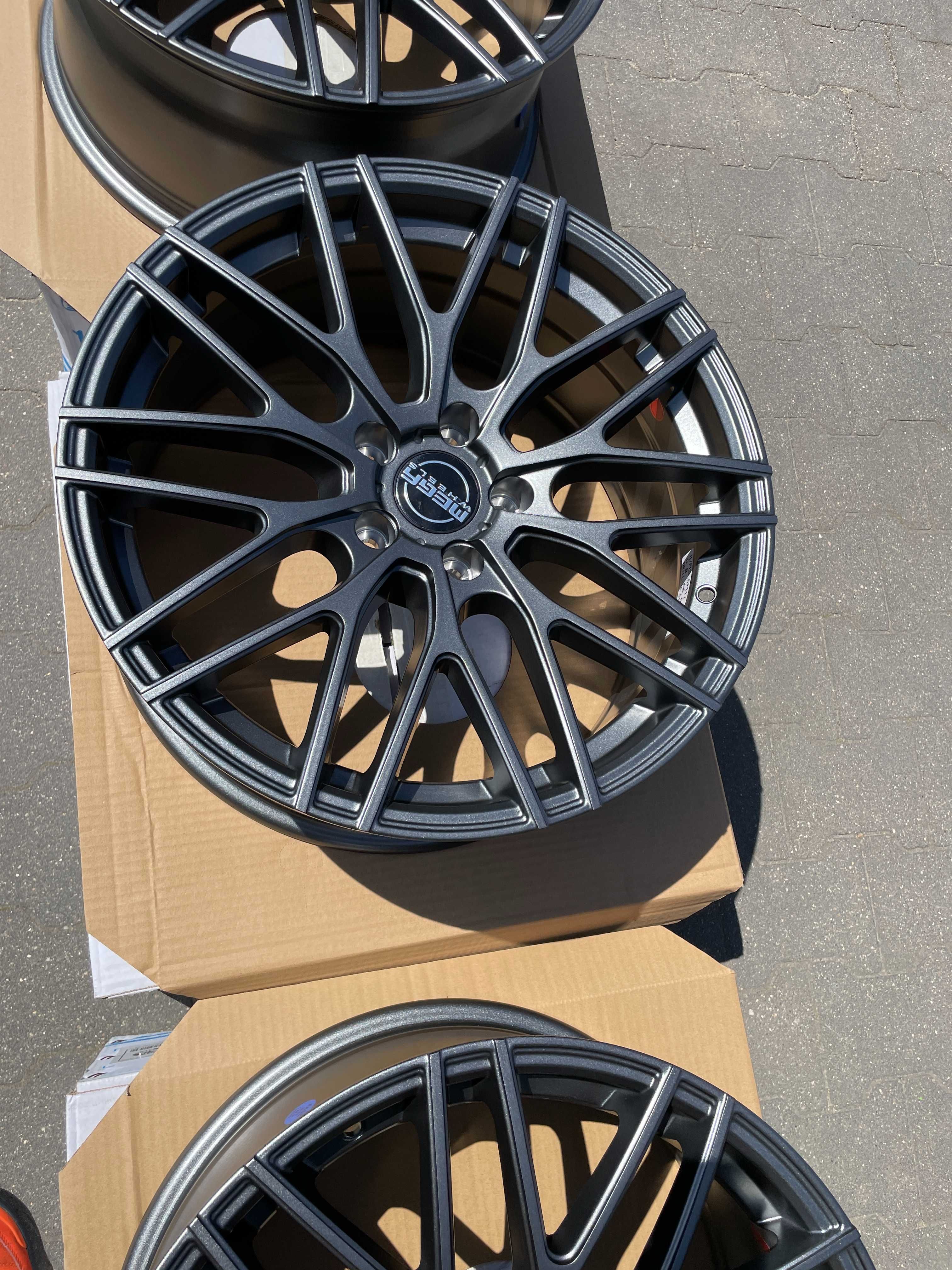 Okazja felgi MEGA Wheels Audi Mercedes MG Skoda VW 5x112 8Jx18 ET35