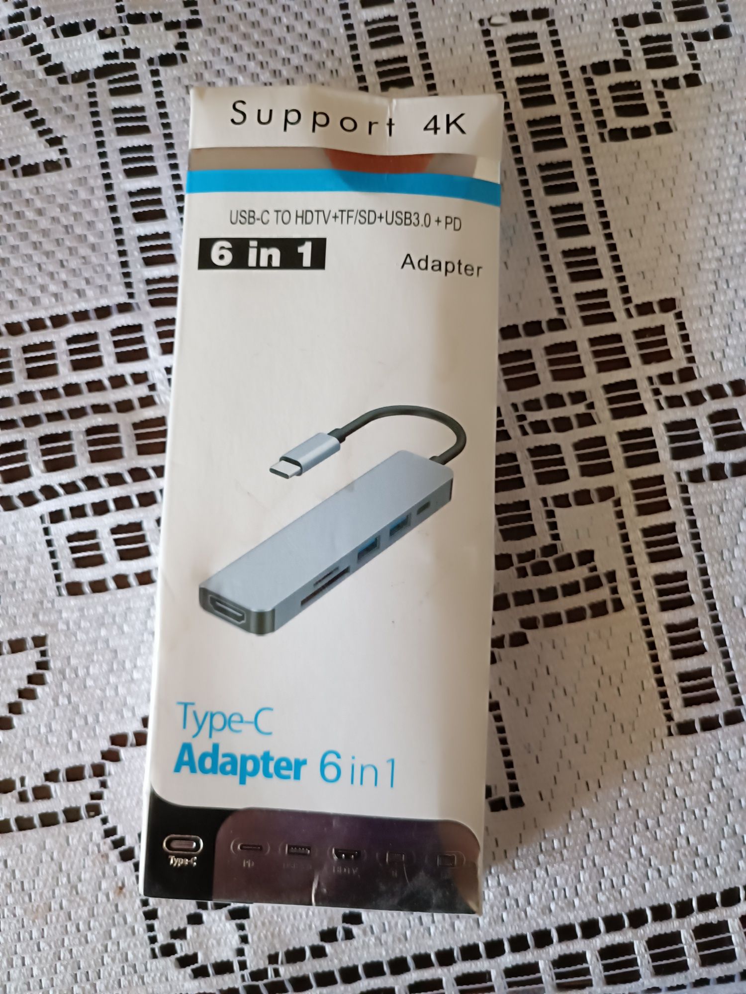 Adapter 6w1 typu c