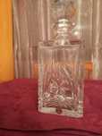 Copos de whisky com garrafa.  Cristal D'Arques.
