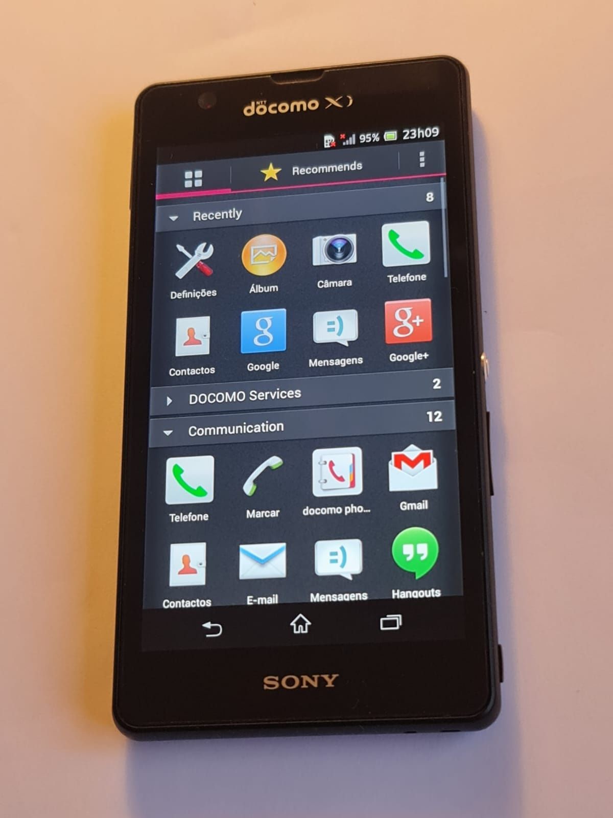 Smartphone Sony Xperia ZR