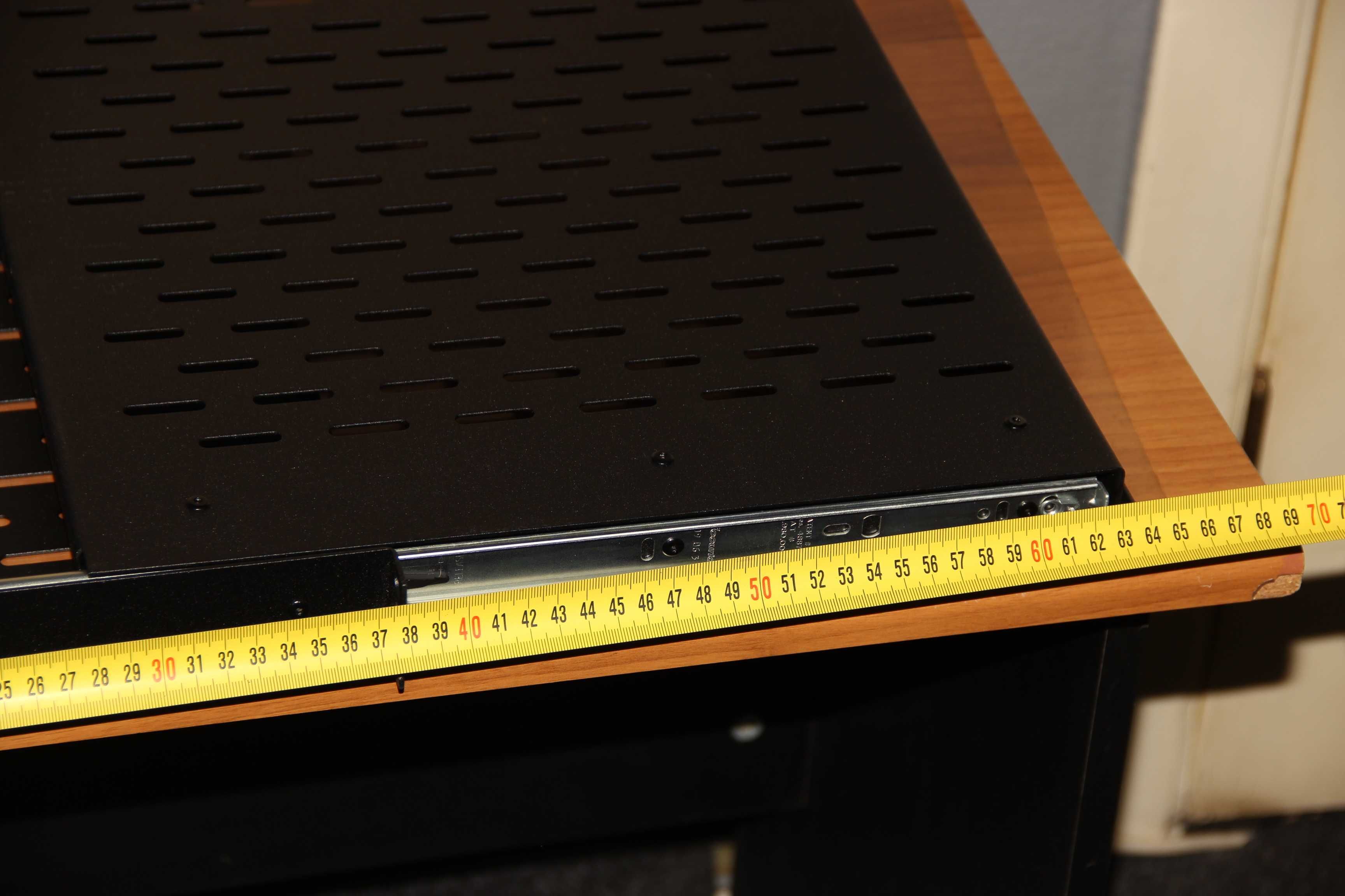 Conteg DP-PO-350V-H полка сервер 19" 1U, глуб 350 мм, нагрузка 25 кг
