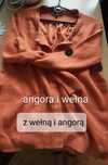 Sweterek z wełną i angorą, rozm. S