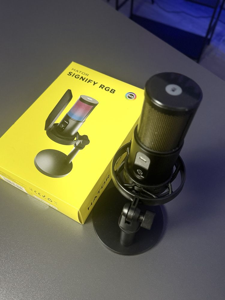 Мікрофон Hator Signify RGB (HTA-510)