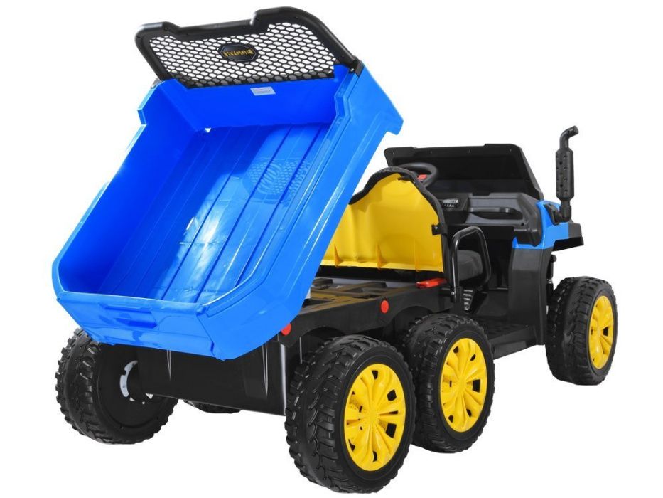 Auto na akumulator FARMER TRUCK WYWROTKA BUGGY 6 kołowy Eva