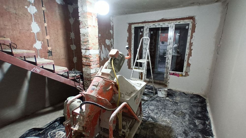 Штукатурные работы