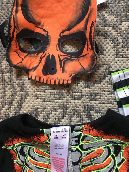 Карнавальний костюм павука,скелета на halloween