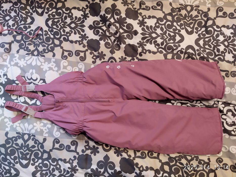 Дитячий комбінезон для дівчинки + шапочка у подарунок, 86 см, 1,5 роки