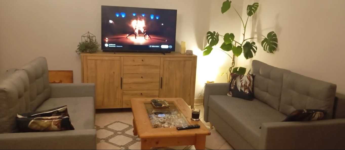 Sofa Kanapa Dwuosobowa 155CM Z Funkcją Spania Pojemnikiem Bari RS01
