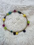 Bransoletka handmade koraliki korale ręcznie robiona kolorowa 24