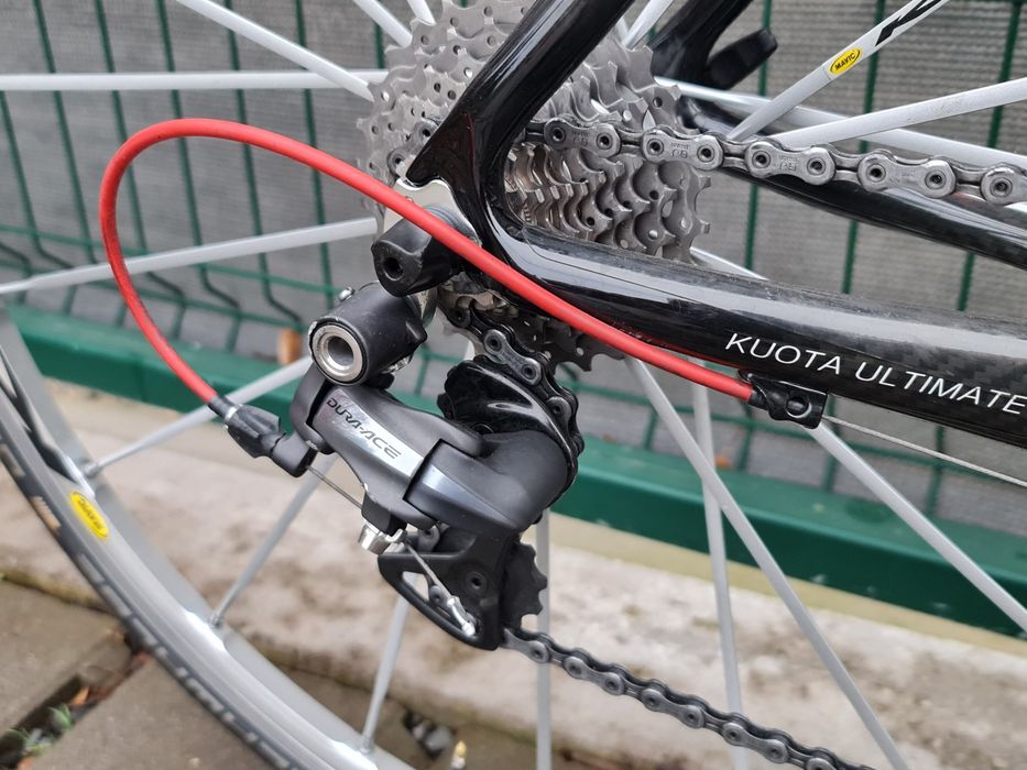 Szosa KUOTA Kult Carbon,Dura Ace Mavic Ksyrium SL 7,3kg