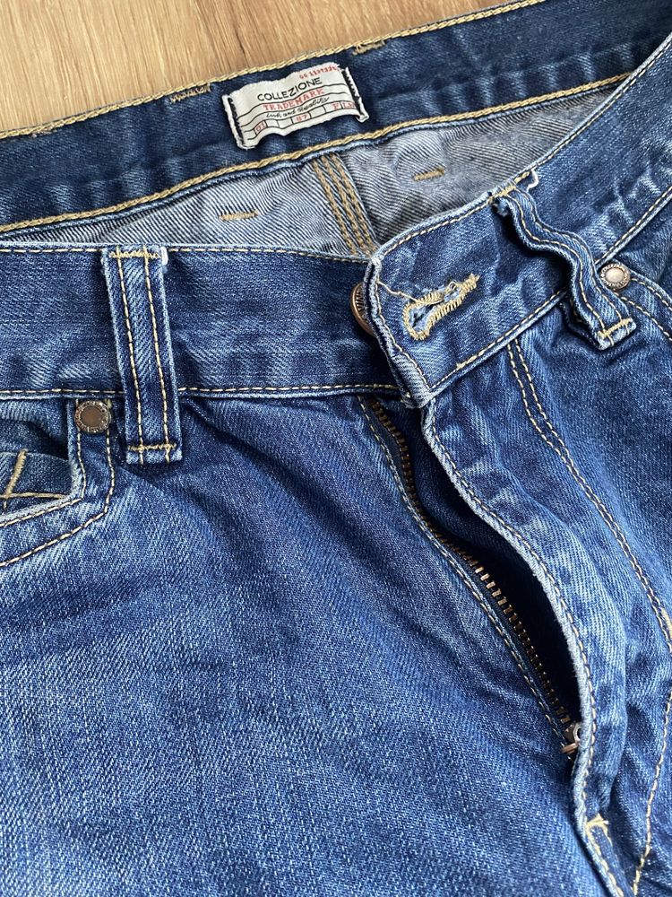 Męskie spodnie jeansowe Collezione