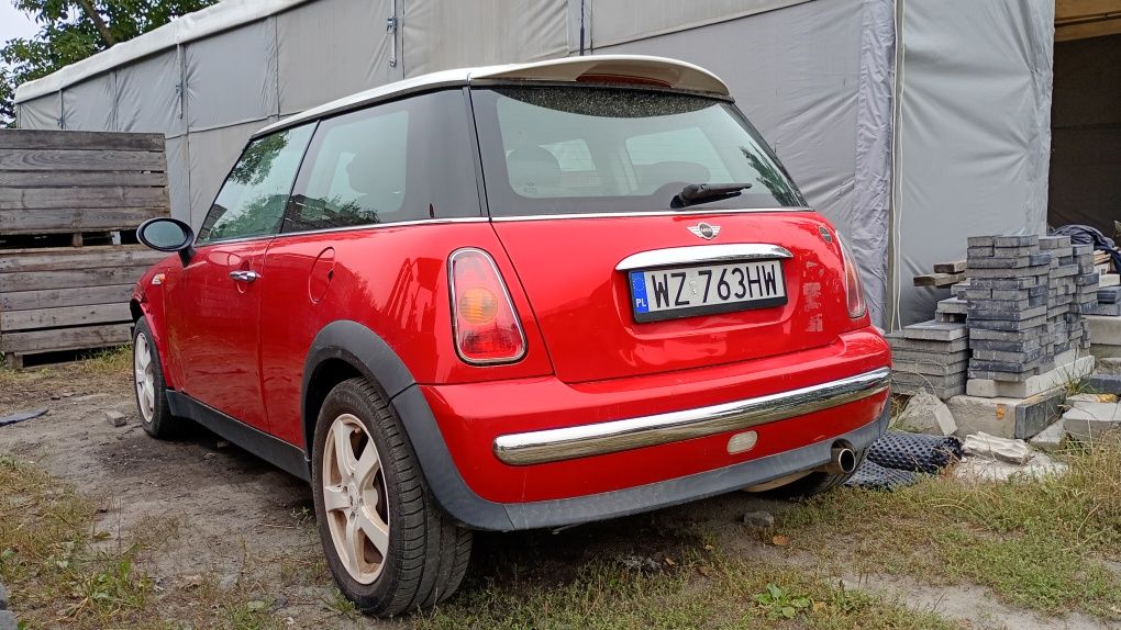 Mini Cooper 1.6 uszkodzony silnik