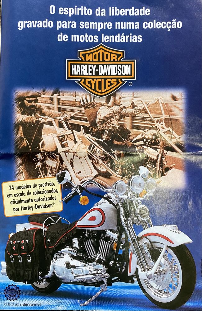 Harley-Davidson modelos 1/18