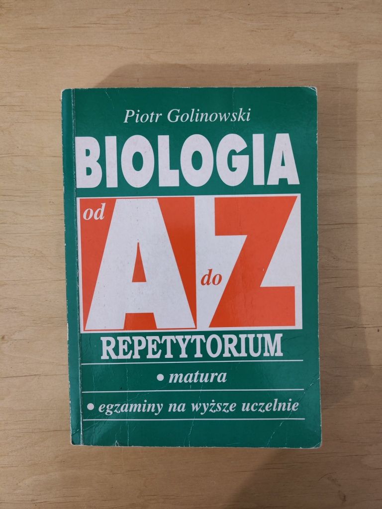 Repetytorium biologia matura Piotr Golinowski