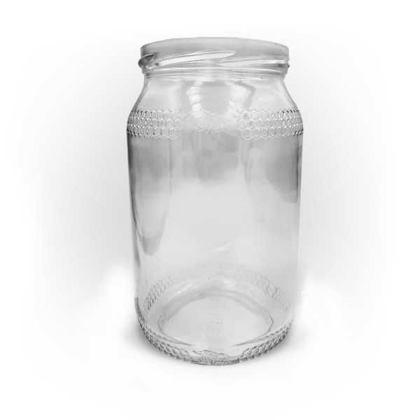 Słoje 900ml /wzór plaster miodu