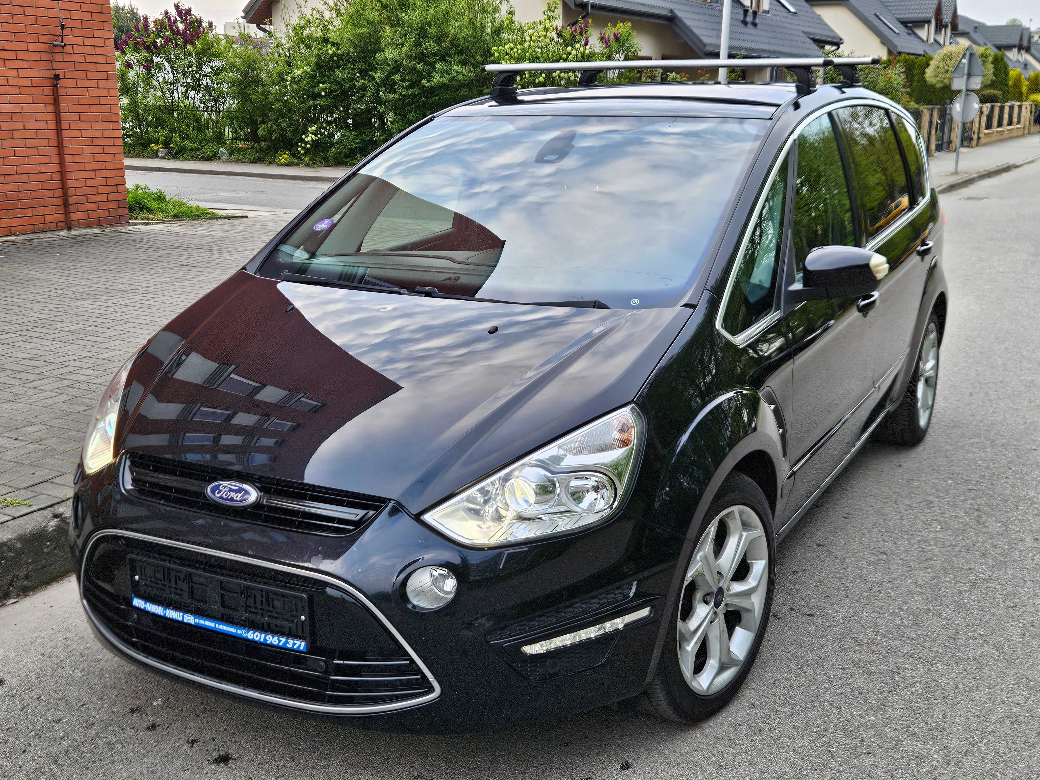 Ford S-Max 2.0T Benzyna Automat 2012r Polift Titanium 7-osobowy