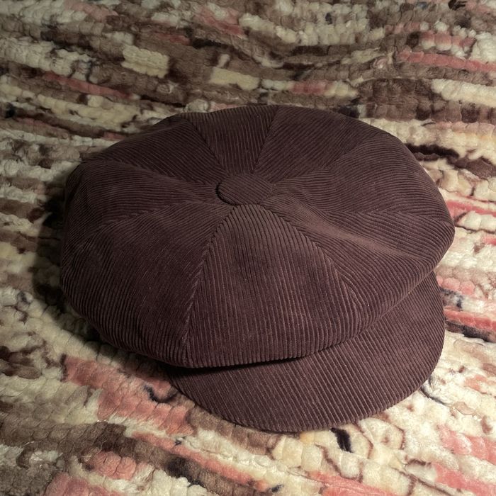 Вельветовий капелюх берет шапка