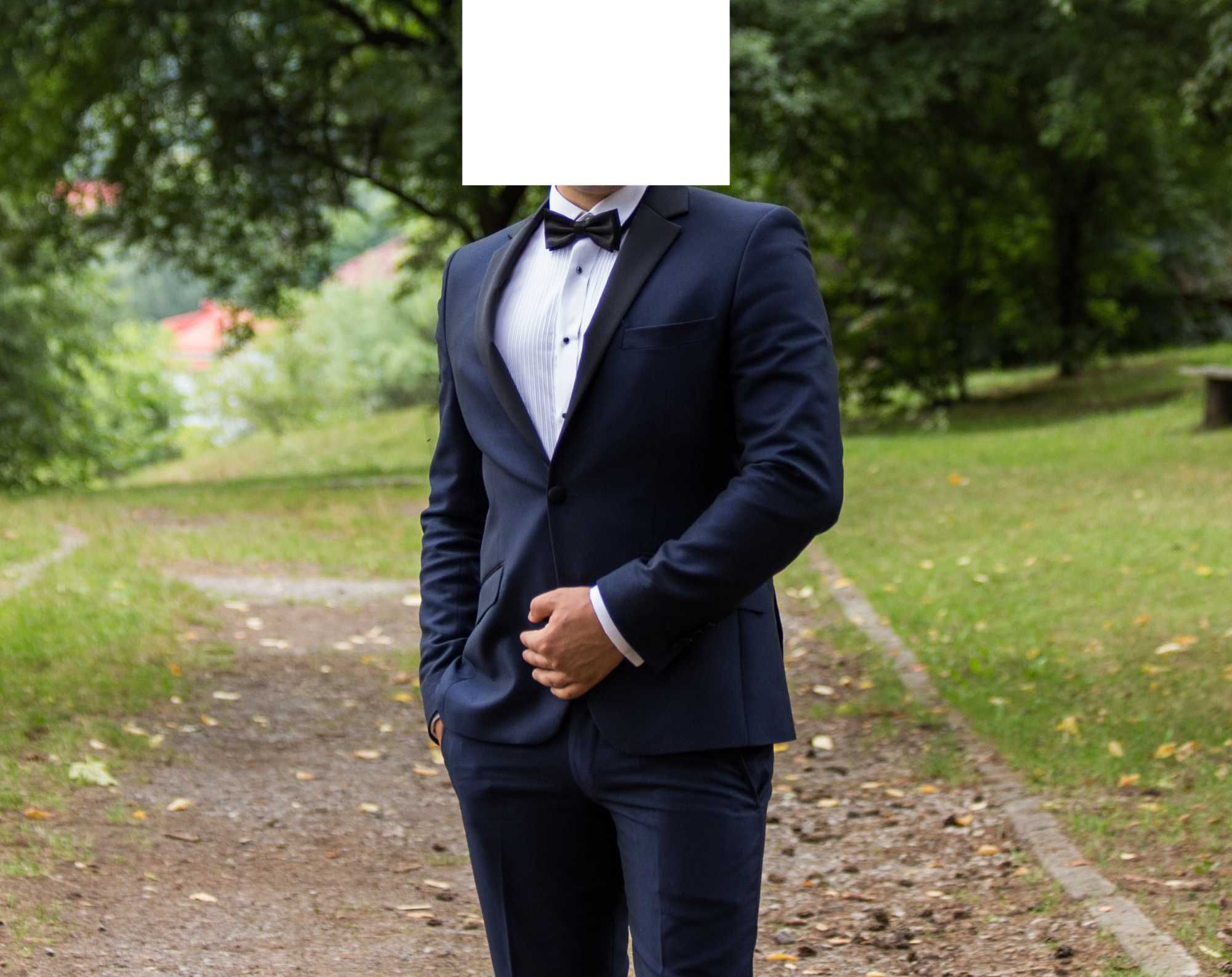 Garnitur Smoking dla Pana Młodego, zestaw ! Bardzo fajny