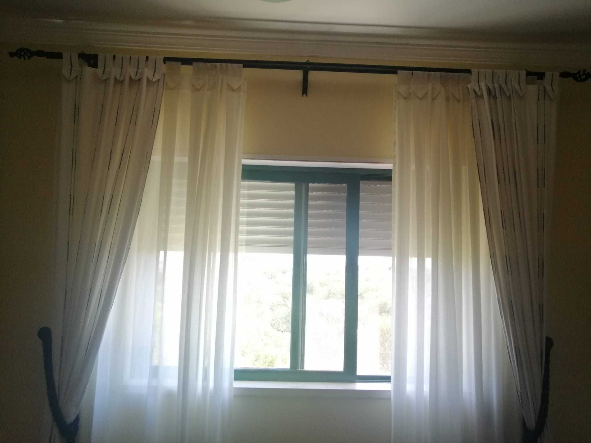 Cortinados de linho