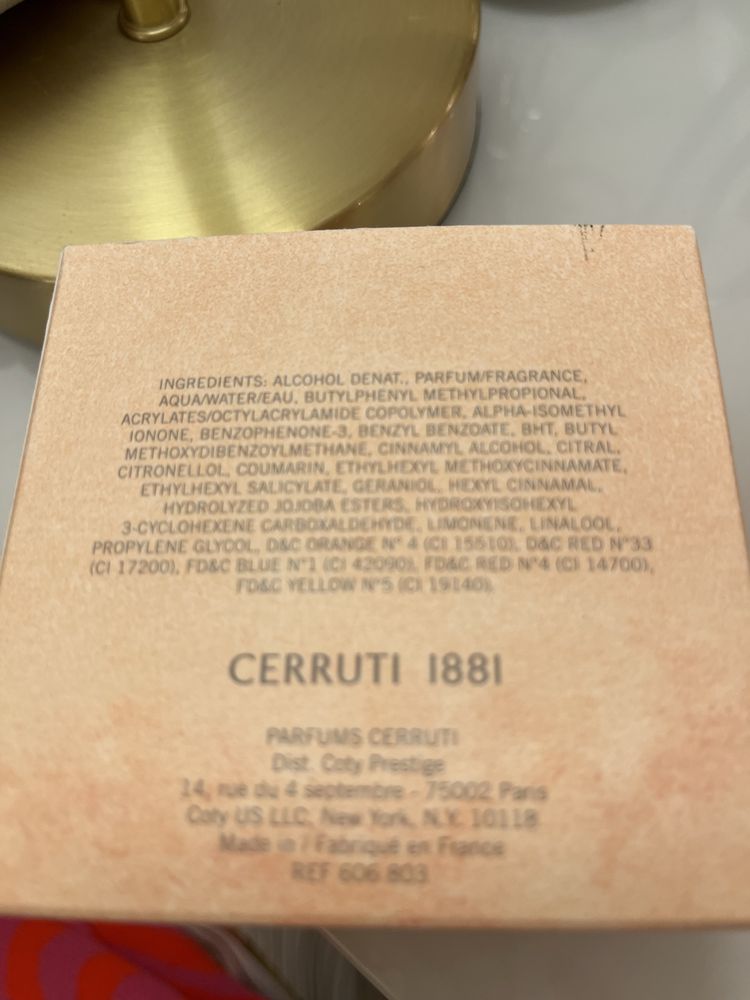 Туалетна вода Cerruti 1881