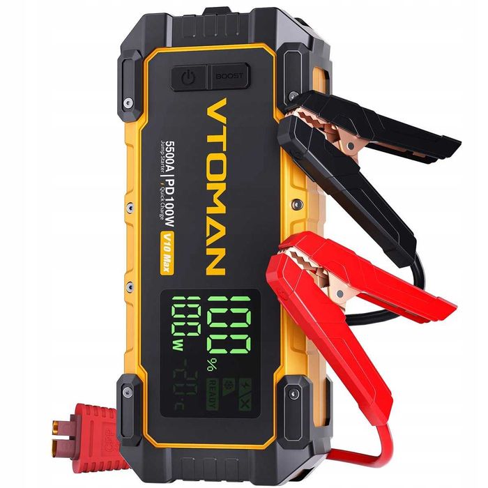 NOWE Urządzenie rozruchowe VTOMAN V10 Max powerbank Jump Starter