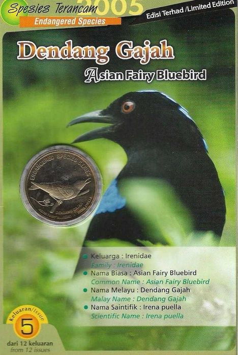 Malásia - - - "Espécies Animais Ameaçadas" - - - - - Moedas