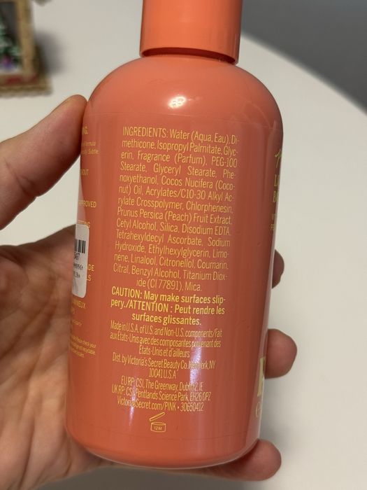 Крем для тіла Victoria's Secret Pink Peach Luminous Body Cream