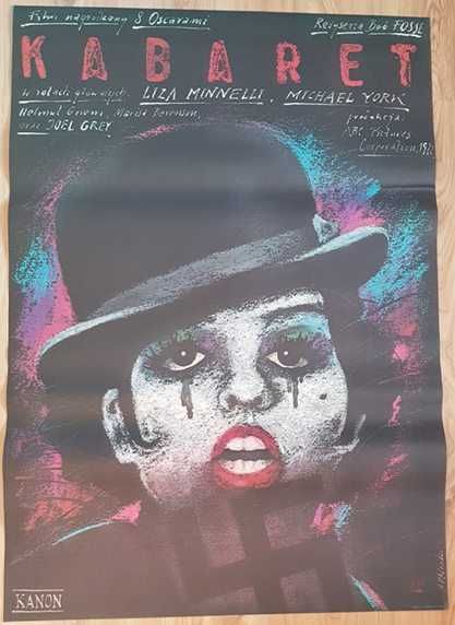 KABARET Oryginalny plakat, autor Andrzej Pągowski 1988, B1 BDB PRL