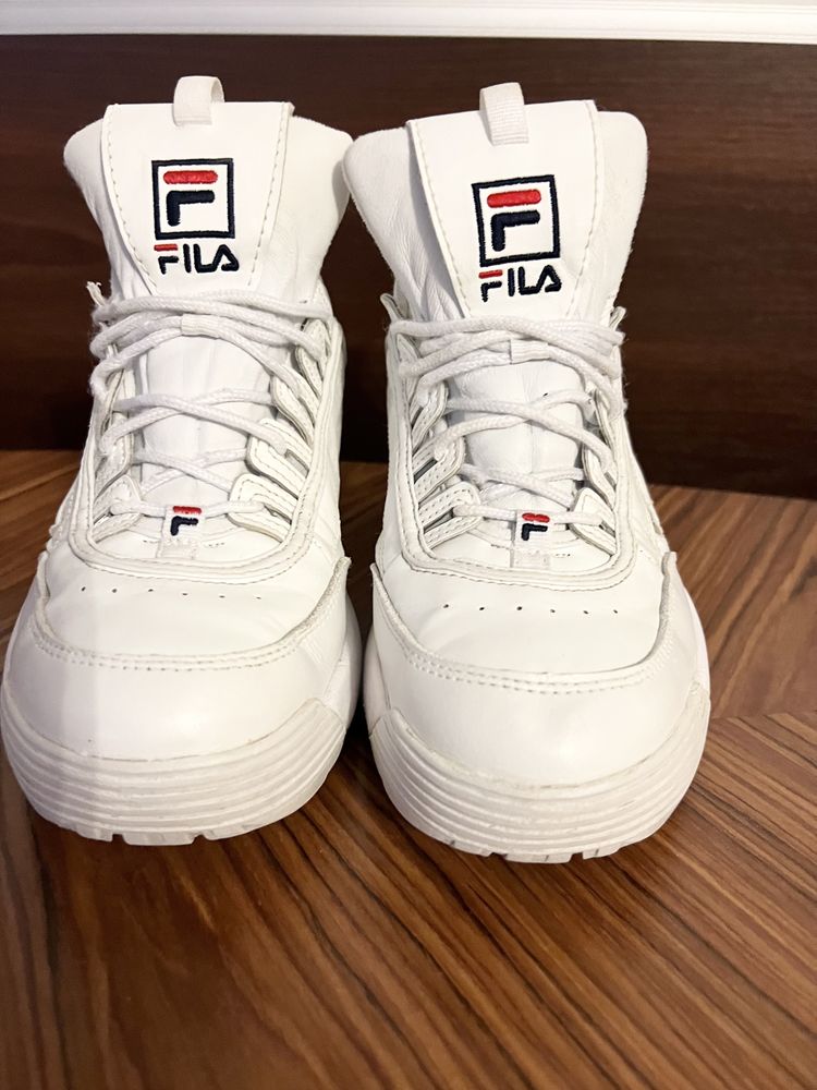 Buty Sneakersy Białe Damskie Fila Disruptor roz. 39/24,5 cm