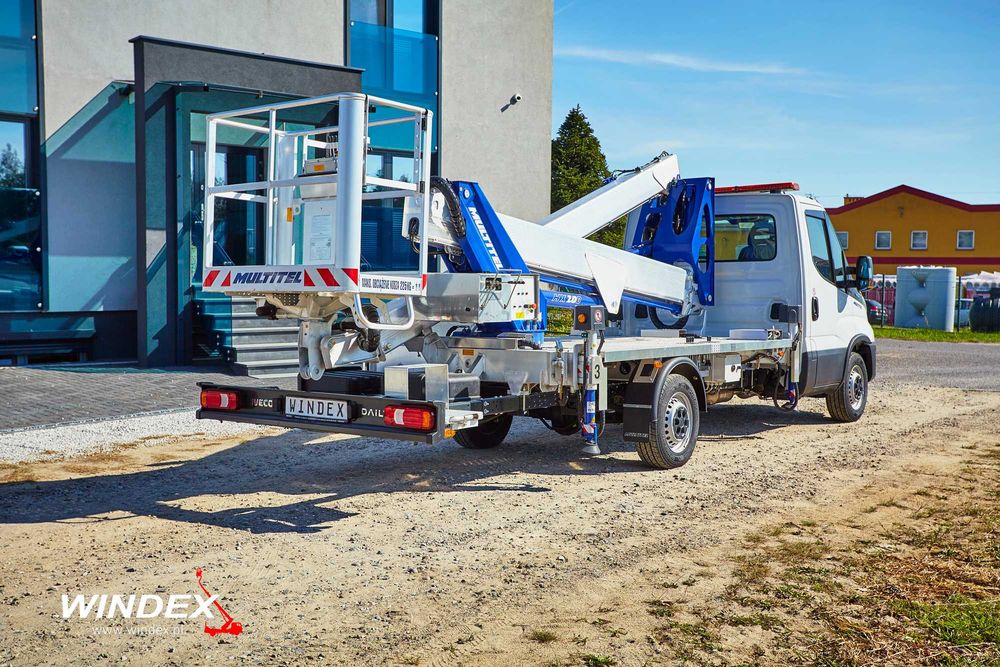 Podnośnik koszowy zwyżka podest ruchomy - Multitel HX 200 EX Iveco