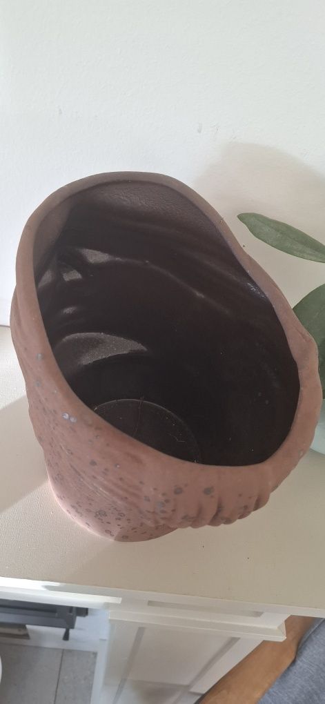 Osłonka ceramiczna Temida rdzawa imitującą stal corten
