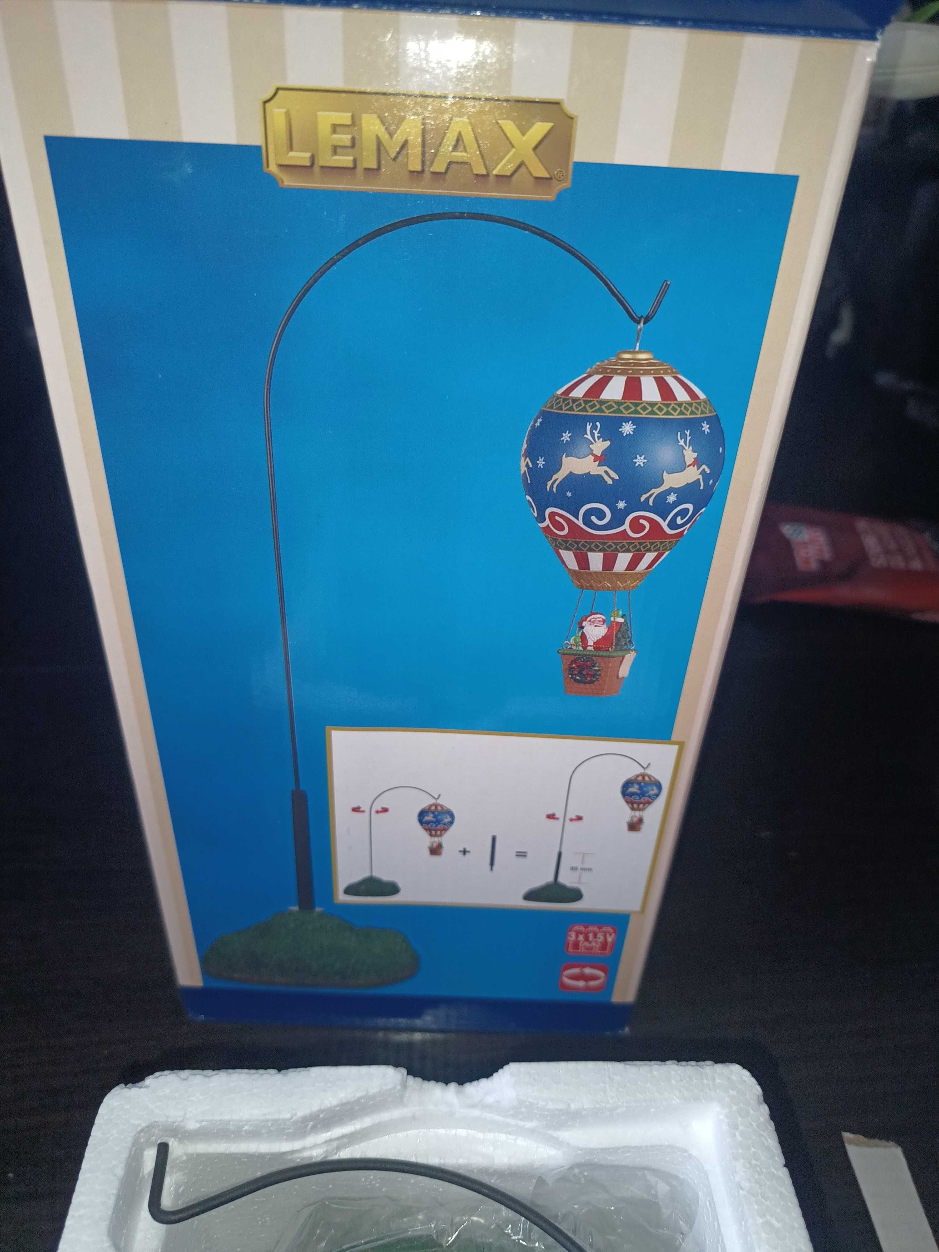 LEMAX figurka balon z figurkami do świątecznej wioski miasteczka
