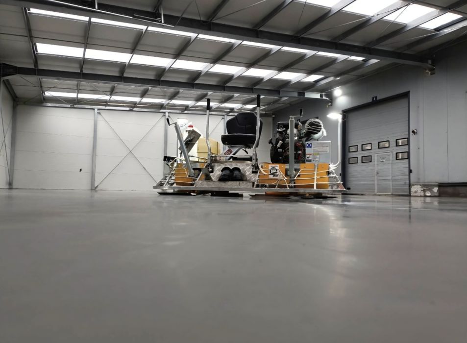 Posadzki przemysłowe zacierane, żelbety