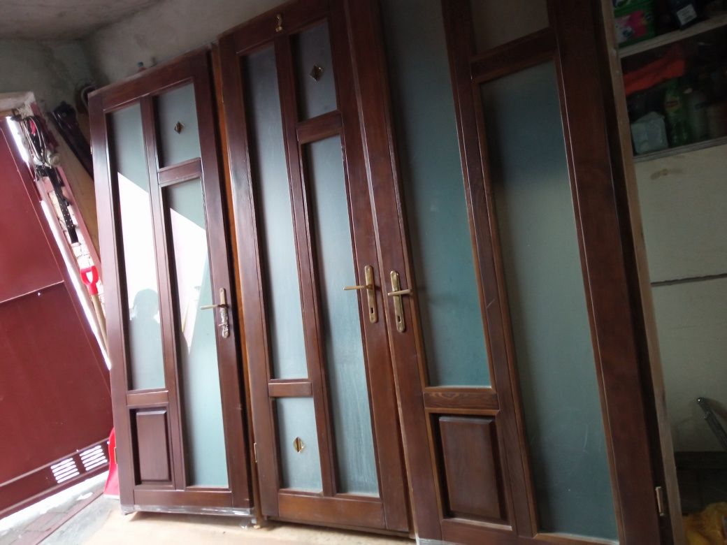 Двері нові деревяні міжкімнатні220*90 з коробками і лиштвою лак