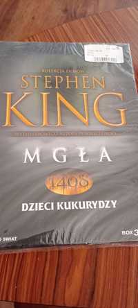 Nowy BOX DVD Mgła 1408 Dzieci Kukurydzy Stephen King okazja tanio