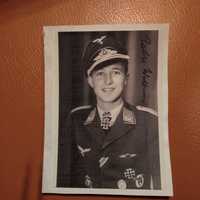 Hitler Luftwaffe Walter Wolfrum podpis