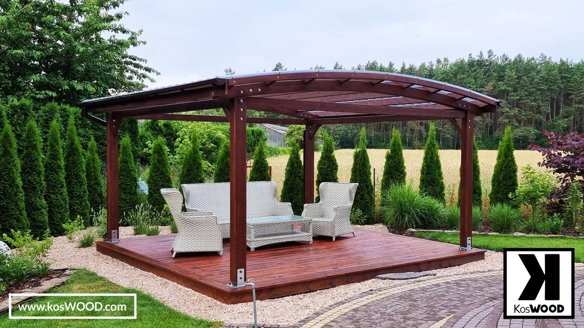 Zadaszenie Tarasu, Wiata, Pergola i wiele więcej! Koswood.com