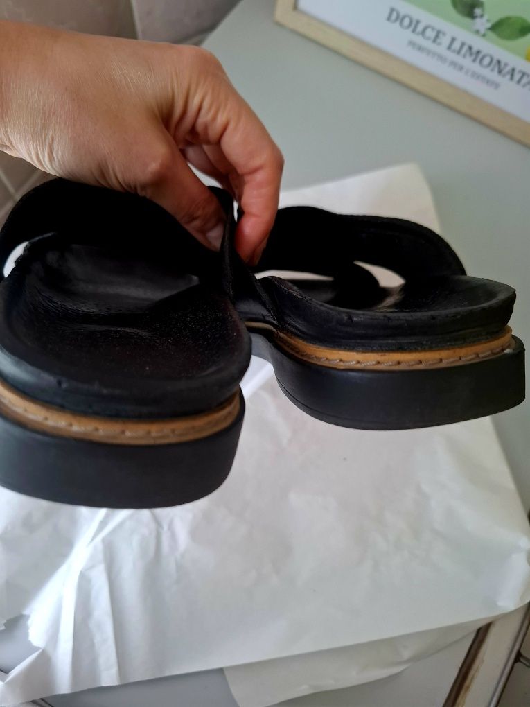 Clark's шльопанці, мюлі шкіра