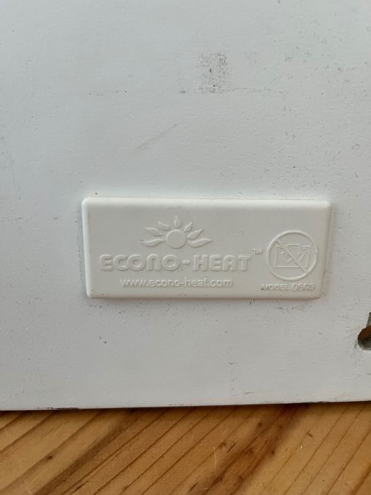 Econo-Heat - Aquecedor ecológico ideal para quarto de bebés