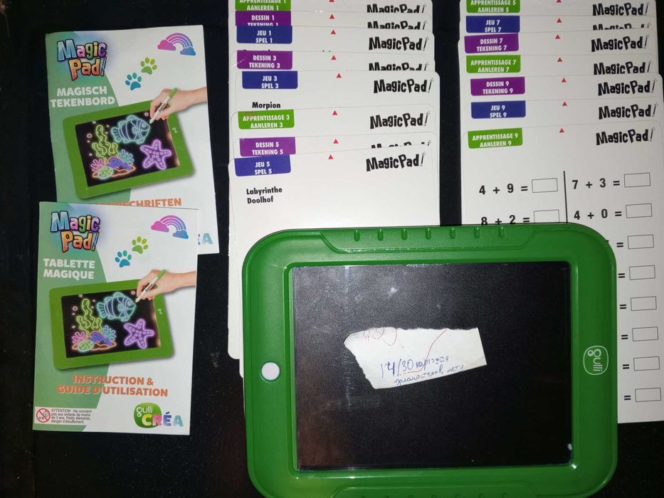 Детский 3D планшет для рисования Magic Pad не полный набор.