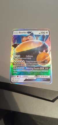 Karta Snorlax GX 190hp + 50 kart