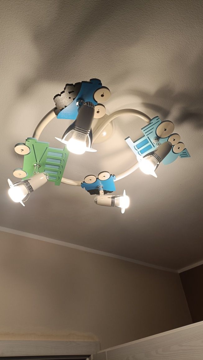 Żyrandol/lampa sufitowa dziecięca dla chłopca