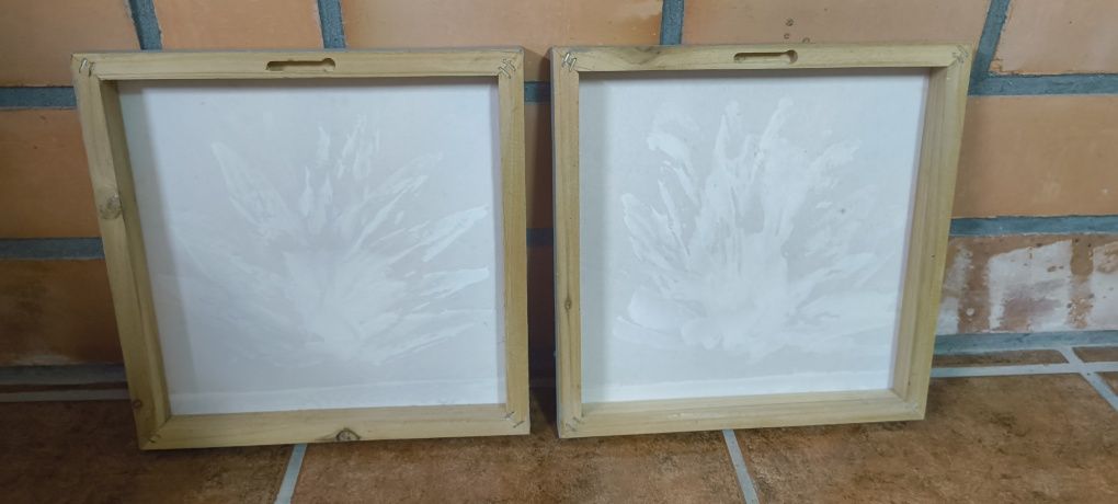 Conjunto quadro tela
