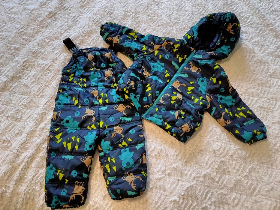 Kurtka zimowa chłopięca r80