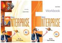 NOWE) New Enterprise A2 PORDĘCZNIK + ĆWICZENIA Express Publishing