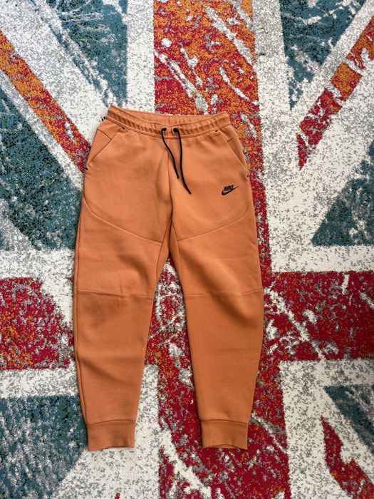Штани nike tech fleece ,оранжеві S