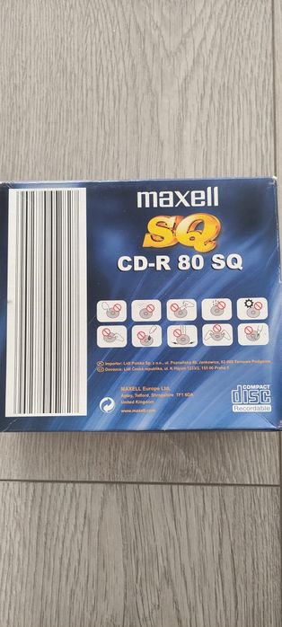 8 cd-r maxell 700 mb