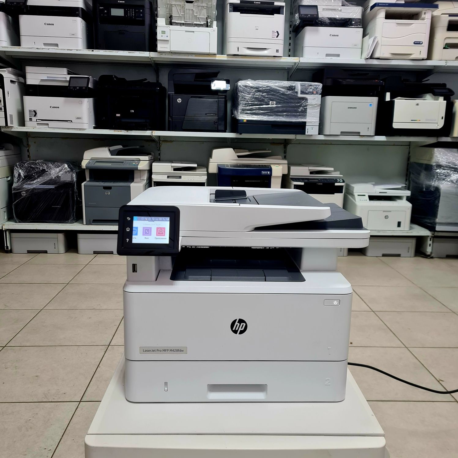 HP LaserJet Pro M428fdw (W1A30A). Wi-Fi. Лазерный принтер сканер копир