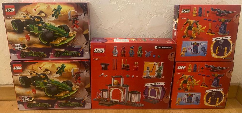 Конструктор Lego Ninjago 71804,71828/71831