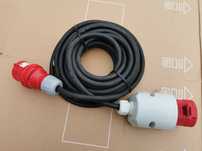 Przedłużacz siłowy, kabel gumowy 11 metrów 16A, 5x2,5mm
